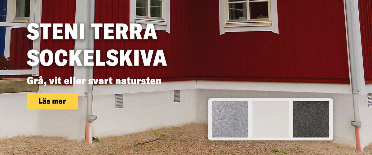 Steni Fasad- och sockelskivor