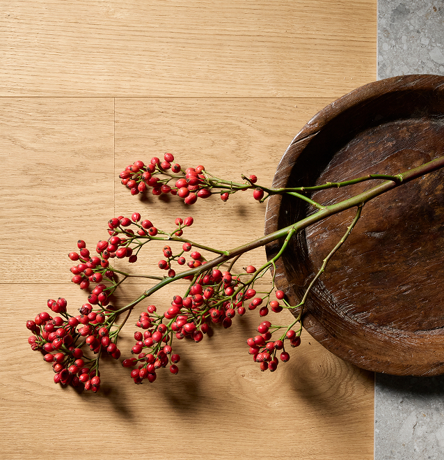 Närbild på BerryAllocs vattentåliga golv Parqwood Hydro | Beijer Byggmaterial