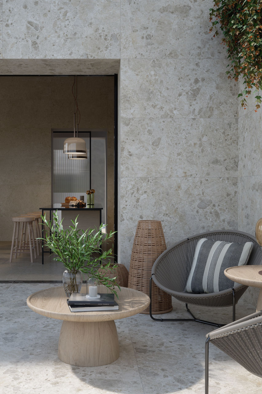 Inspiration granitkeramik utomhus
