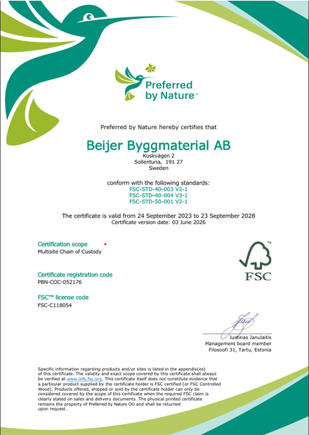 FSC-certifikat