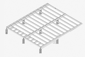 Byggbeskrivning - Bygga altan på plintar