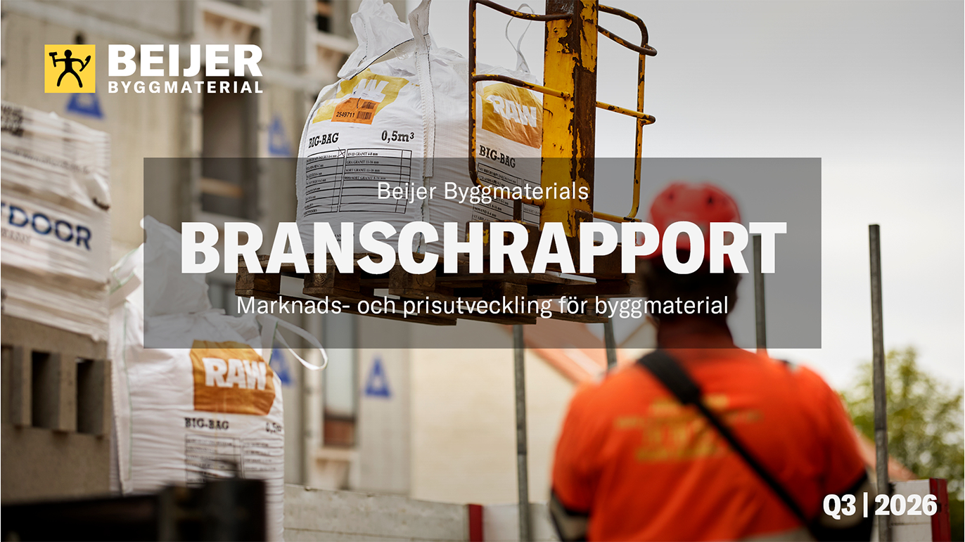 Beijers Branschrapport Q3 som släpptes 09-2026