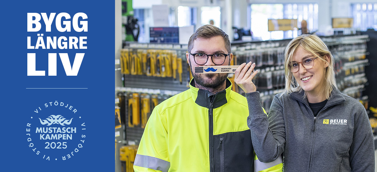 Mustaschkampen 2025 - Beijer Byggmaterial