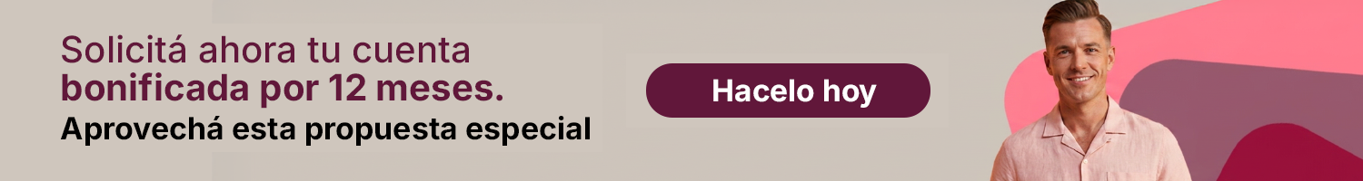 Tu cuenta bonificada por doce meses y califica a tu empresa ahora.