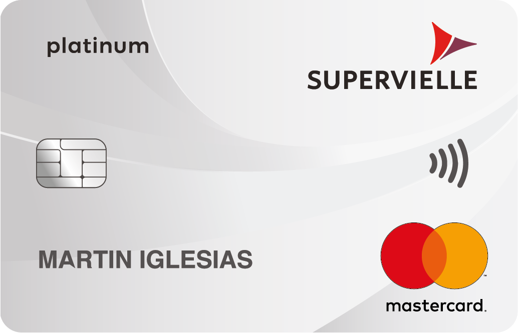 Psicológico regalo arma Tarjeta Mastercard Platinum - Supervielle
