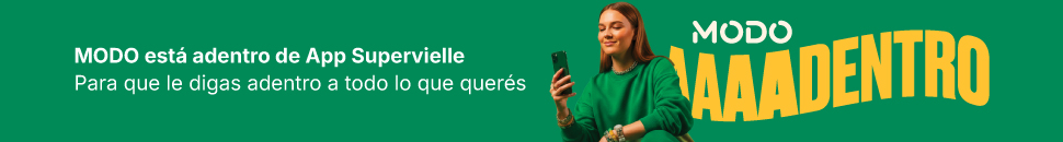 MODO está adentro de App Supervielle, para que le digas adentro a todo lo que querés